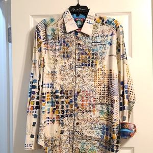 Robert Graham Embroidered Long Sleeve